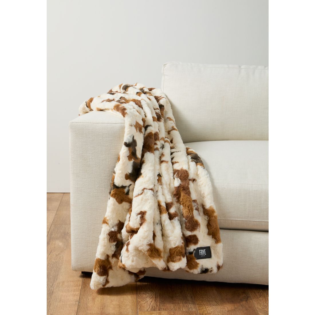Frye Faux Fur Throw