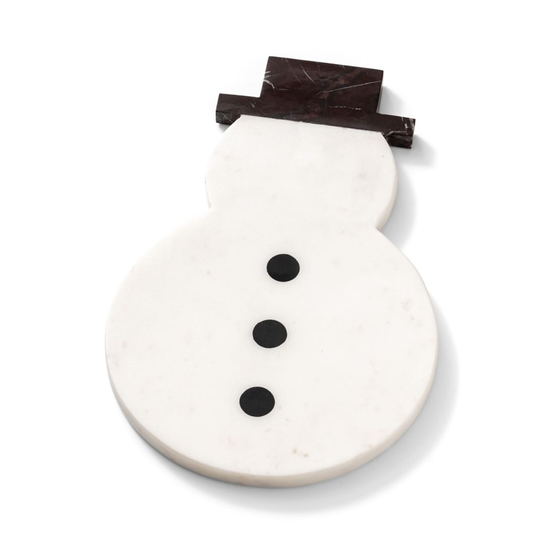 Godinger Snowman Shaped Marble Board