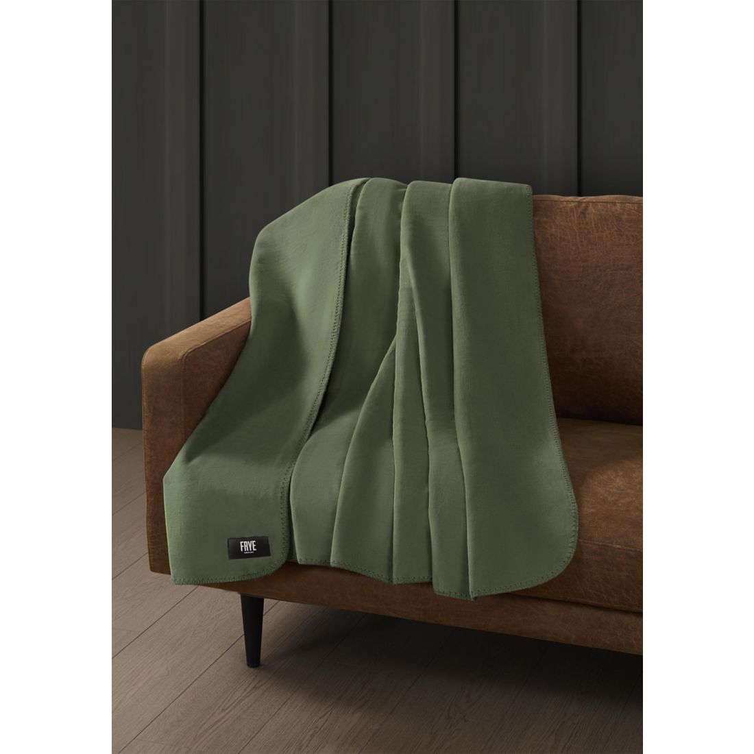 Frye Coco Milk Flannel Throw