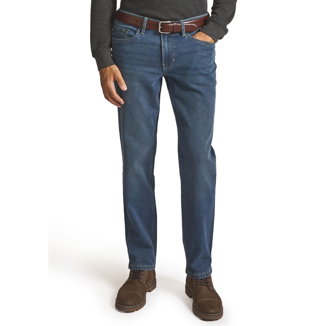 Chaps Men's Regular Fit Stretch Jeans