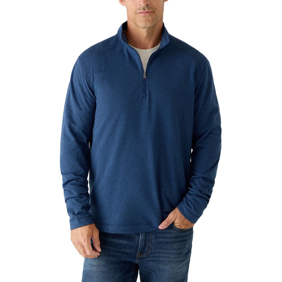 Izod Men's Micro Fleece 1/4 Zip Pullover