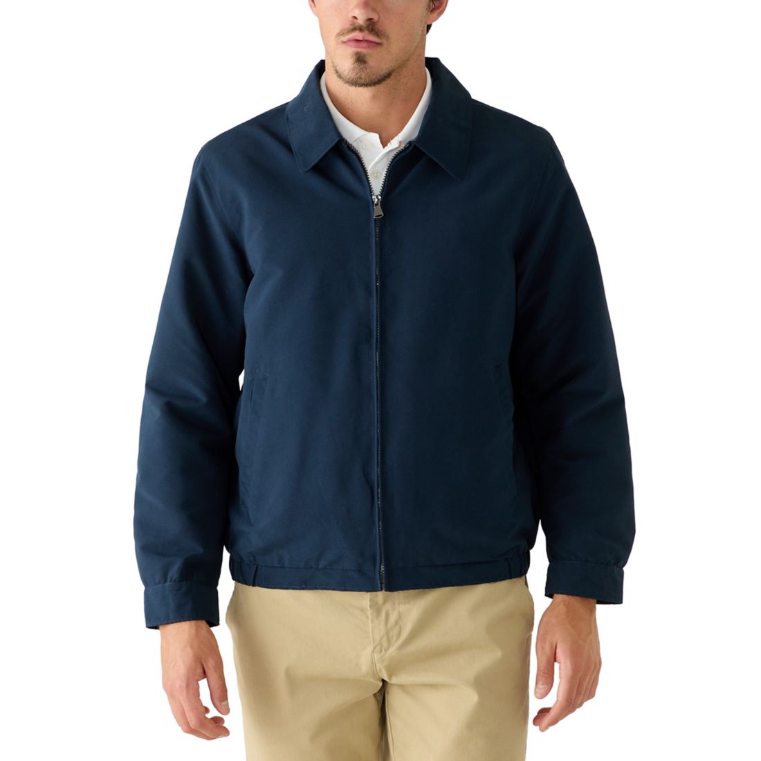 Perry Ellis Men's Microfiber Golf Jacket