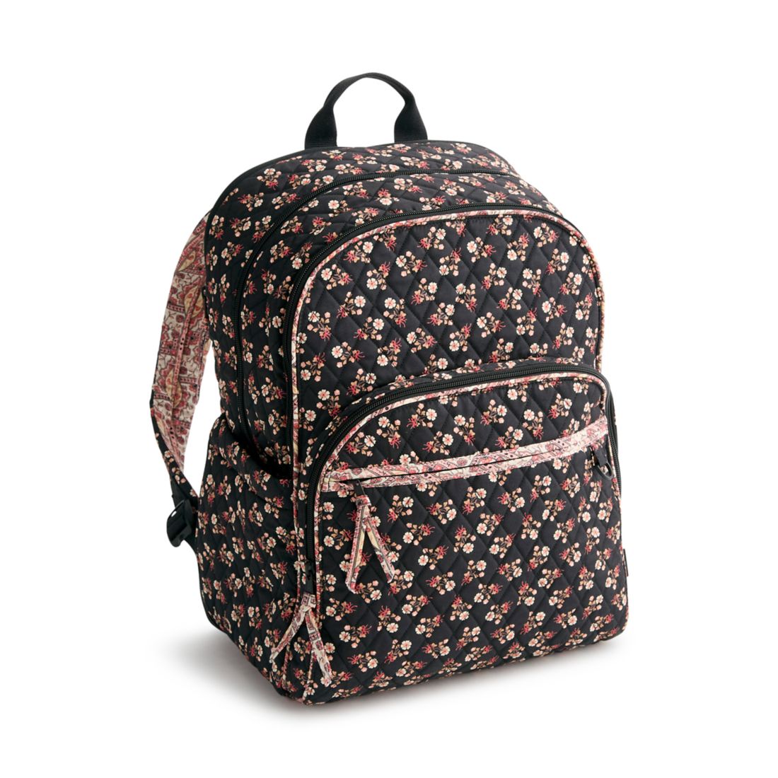Vera Bradley Premium Cotton Large Bancroft Backpack