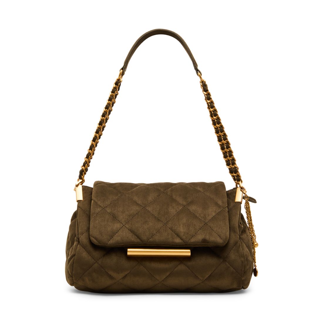 Steve Madden Colette Snake Patchwork Shoulder Bag