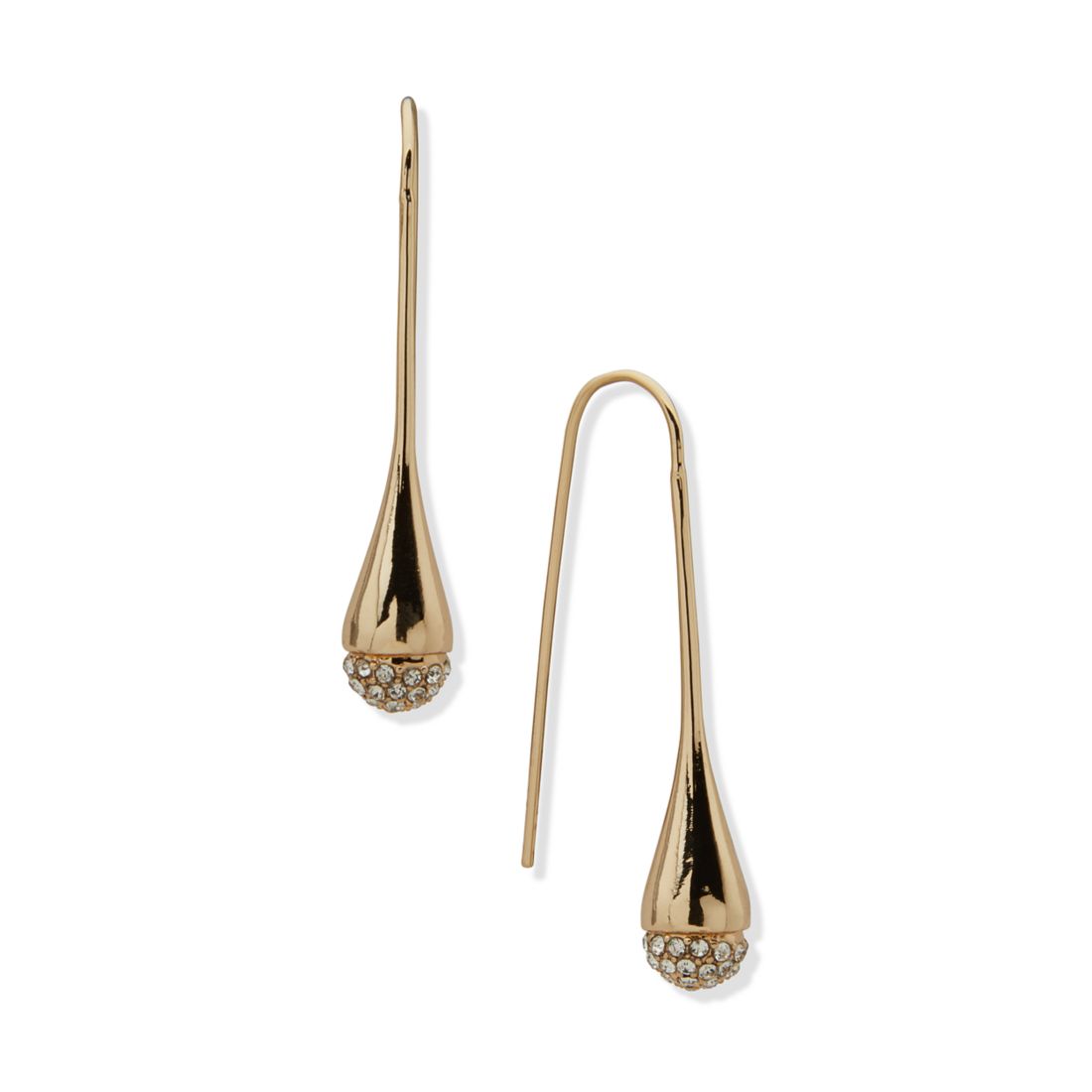 DKNY Pavé Threader Earrings
