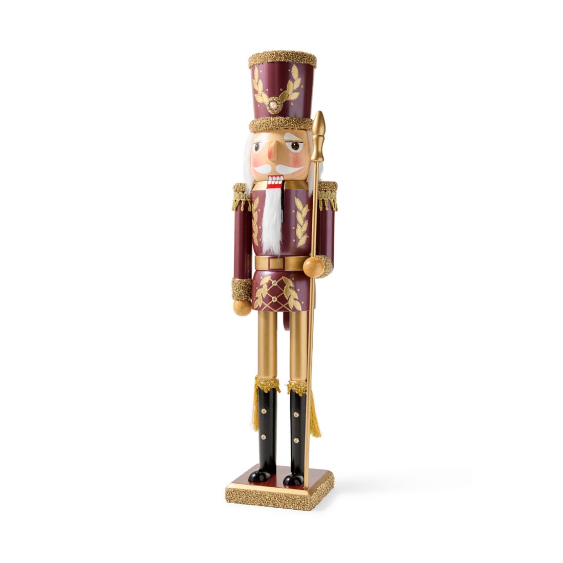 Biltmore 24 Inch Nutcracker Gold Bead