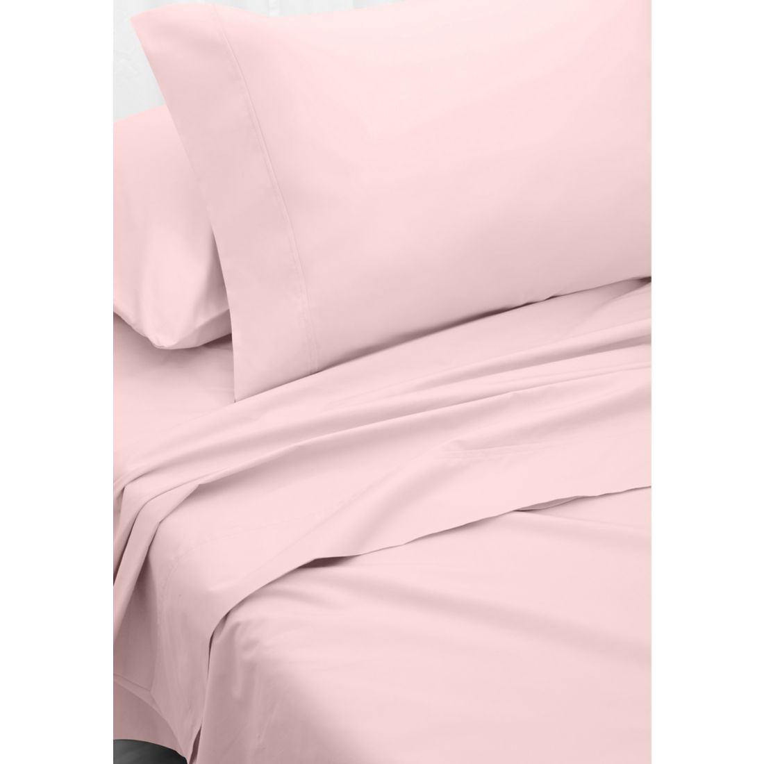 Aq Textiles 1200 Thread Count CVC Solid Queen Sheet Set