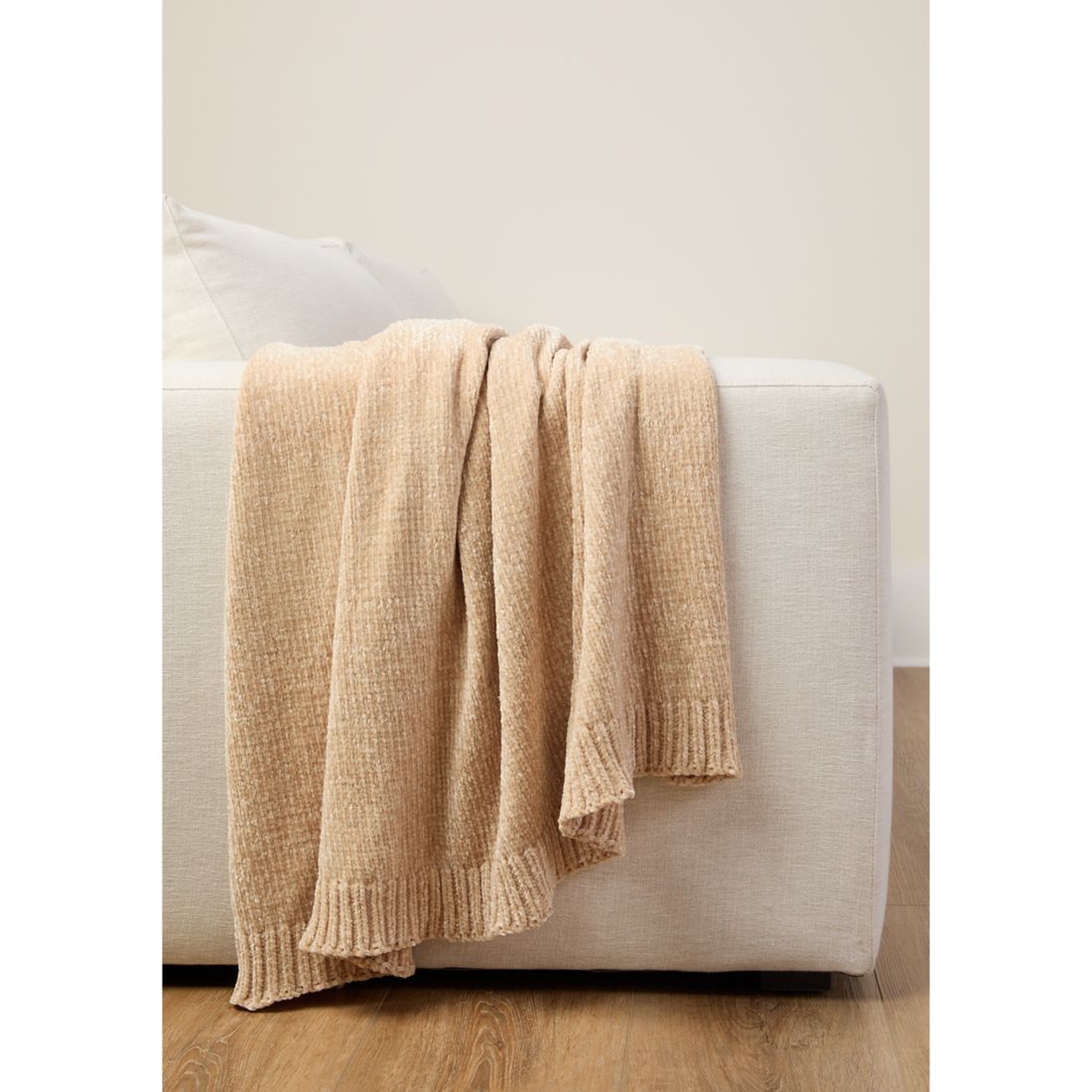 Modern. Southern. Home. Solid Chenille Throw Blanket