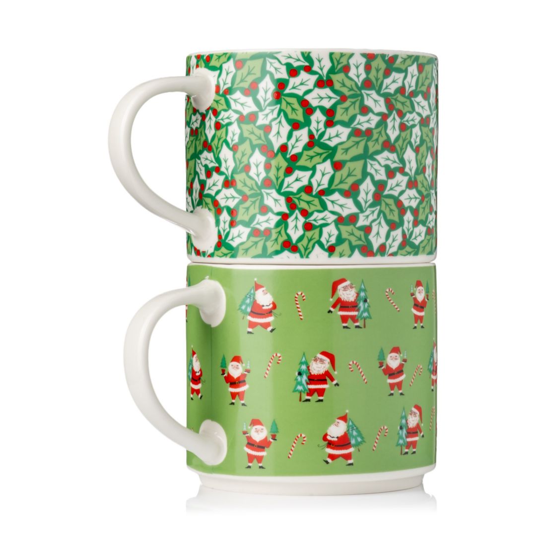 Joyland Christmas Holiday Stackable Mug Set