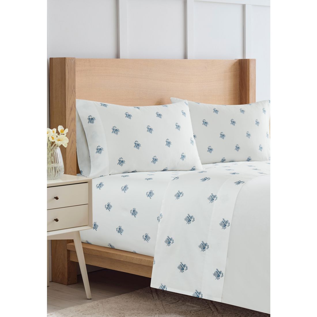 Crown & Ivy 400 Thread Count Performance Printed Sheet Set