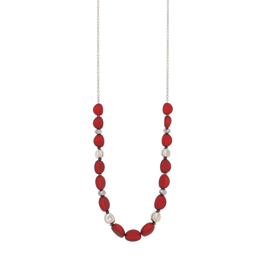 Ruby Rd Long Beaded Necklace