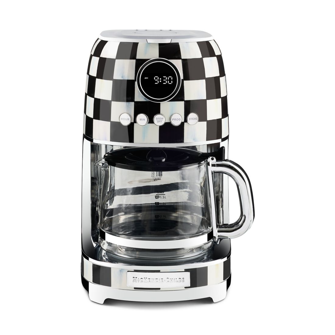 Mackenzie-childs Check Drip Coffee Maker