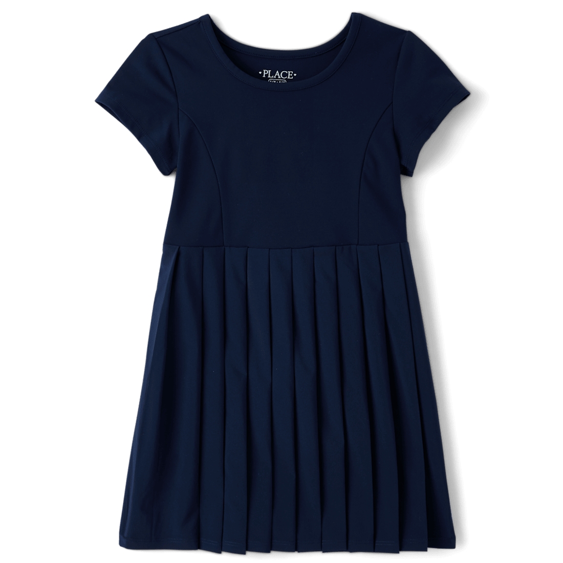 The Children's Place Girls Uniform Quick Dry Pleated Tennis Dress available  now at Coral Square