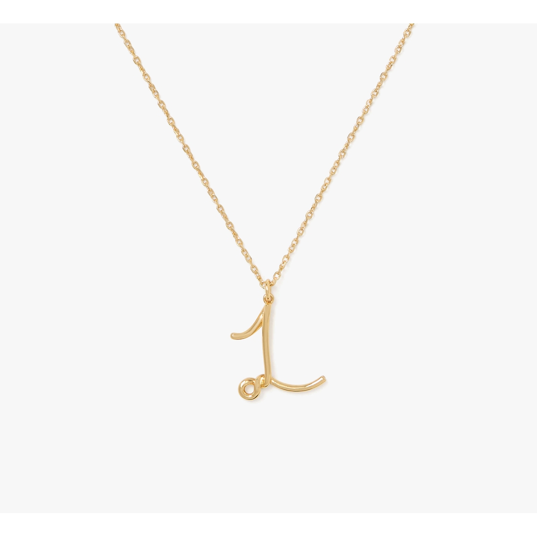 Kate Spade Initial Script L Pendant