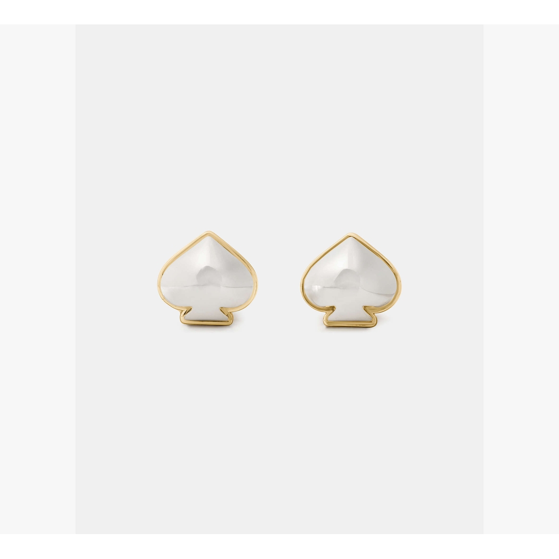 Kate Spade Sculpted Spade Studs