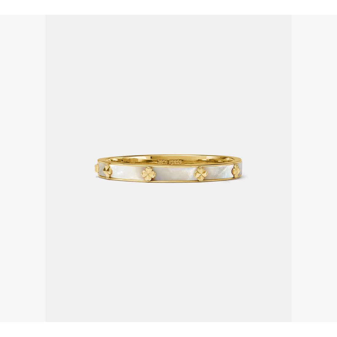 Kate Spade Spade Flower Hinged Bangle