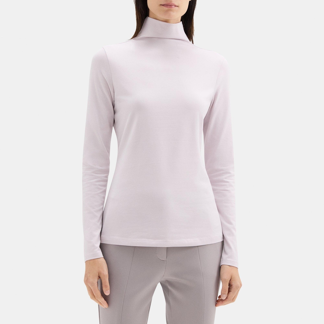 Theory Turtleneck Knit Long Sleeve newest Shirt