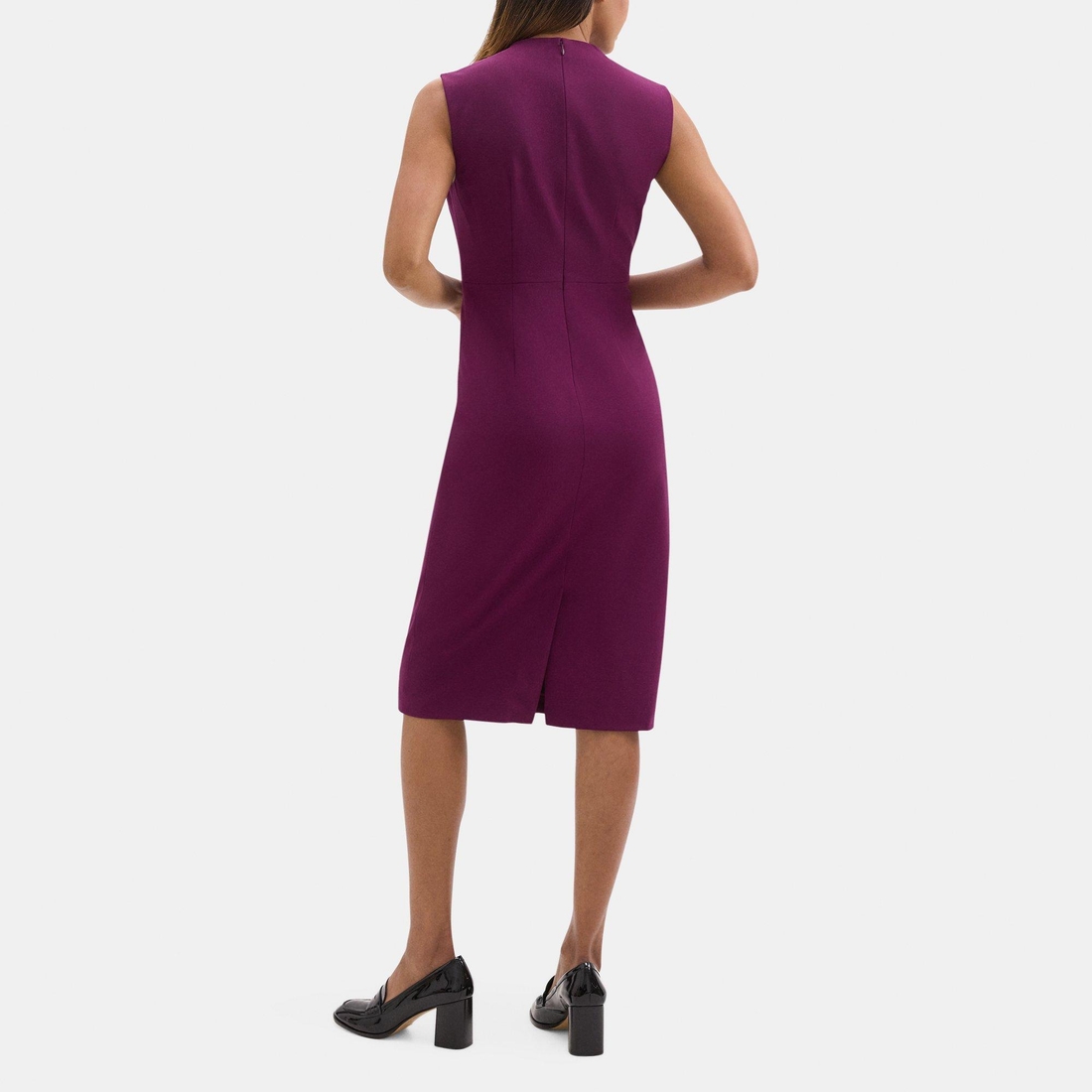 Theory buy Sheath Dress in Sevona Stretch Wool