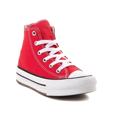 Converse high tops red and white hotsell