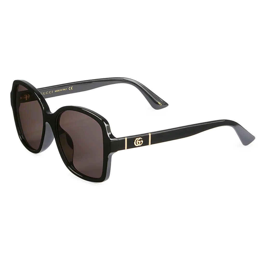 Gucci 57MM Rectangular Sunglasses