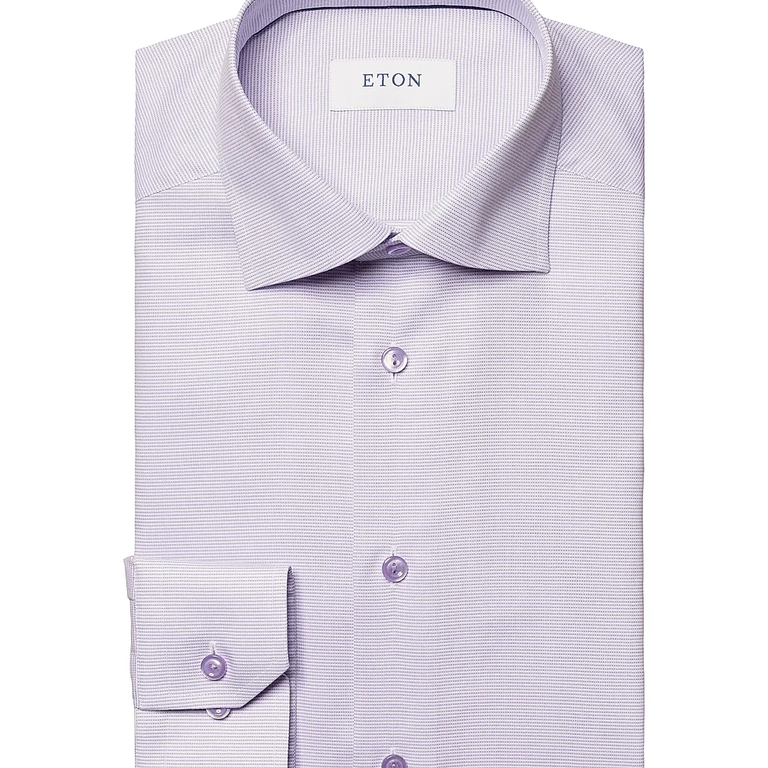 Eton Contemporary-Fit Textured Solid Shirt