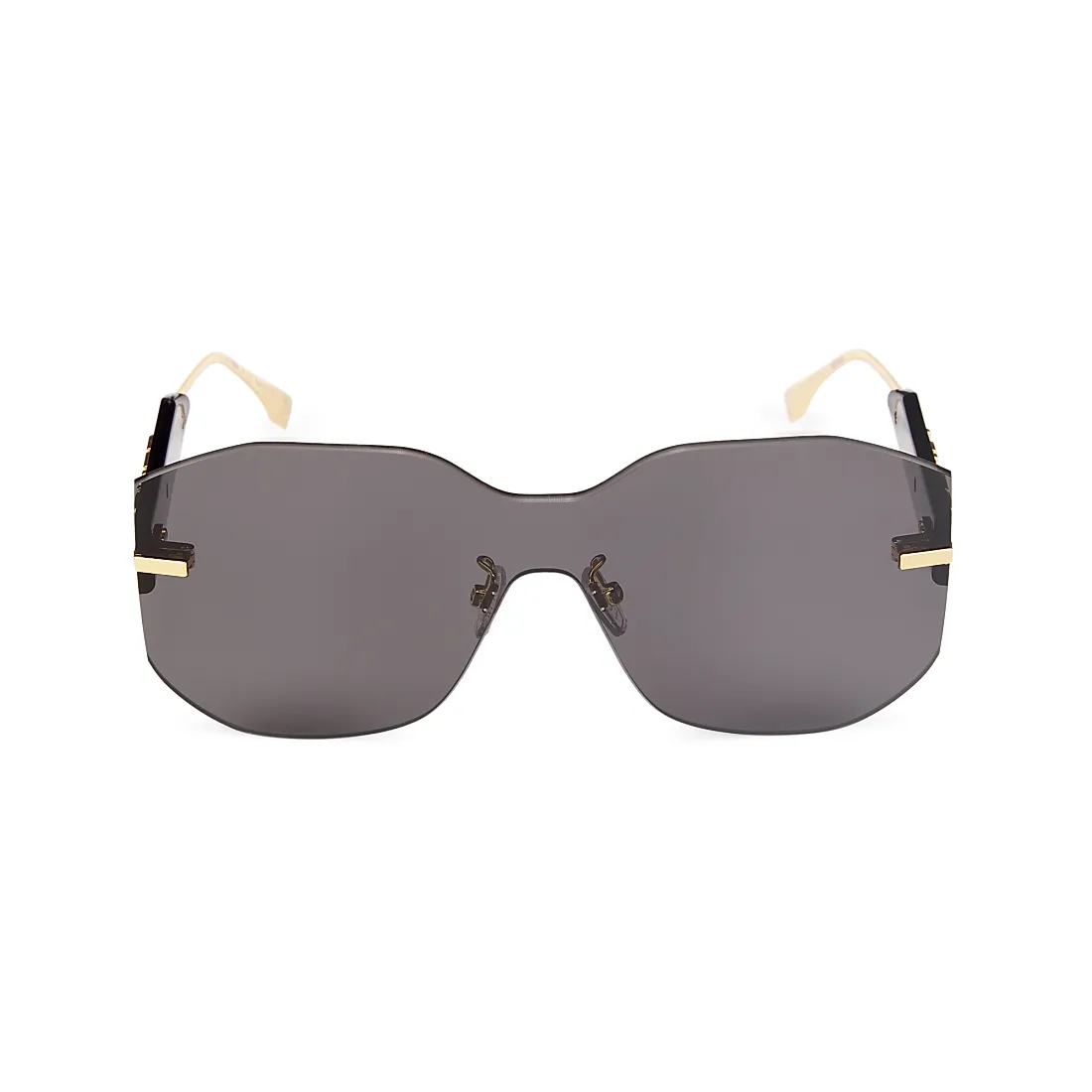 Fendi Fendigraphy Rectangular Mask Sunglasses