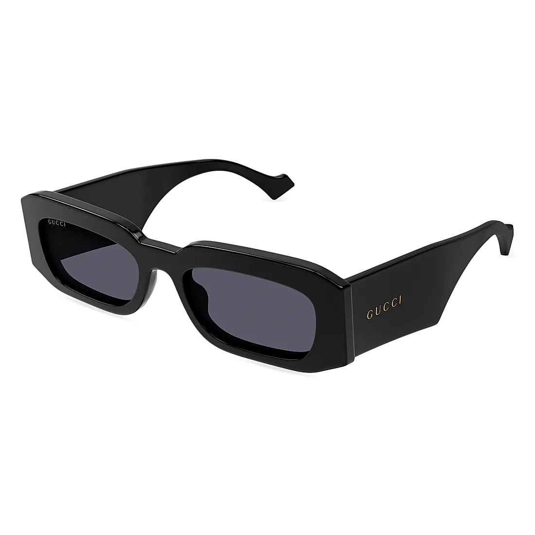 Gucci Generation Rectangular Recycled Acetate Sunglasses