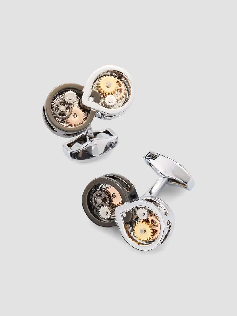 Tateossian Infinity Gear Cufflinks
