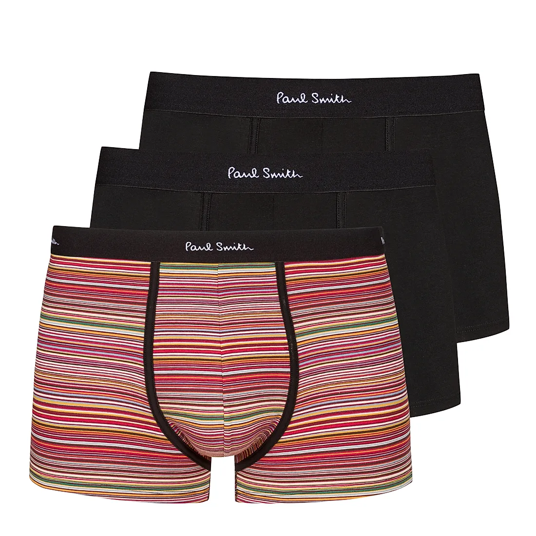 Paul Smith 3-Pack Stretch Cotton Trunks