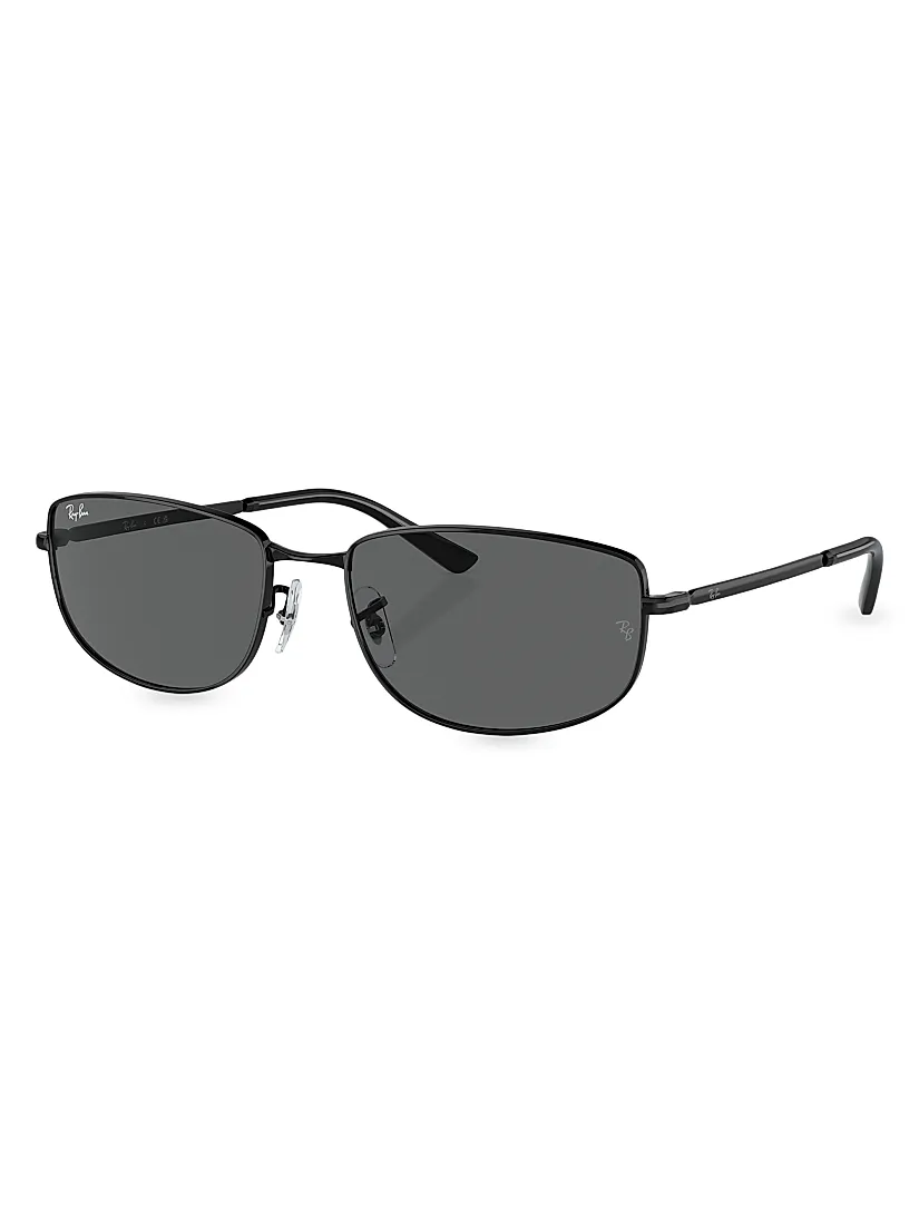 Ray-ban RB3732 59MM Rectangular Sunglasses