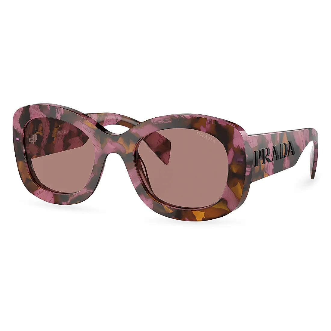 Prada 55MM Oval Sunglasses