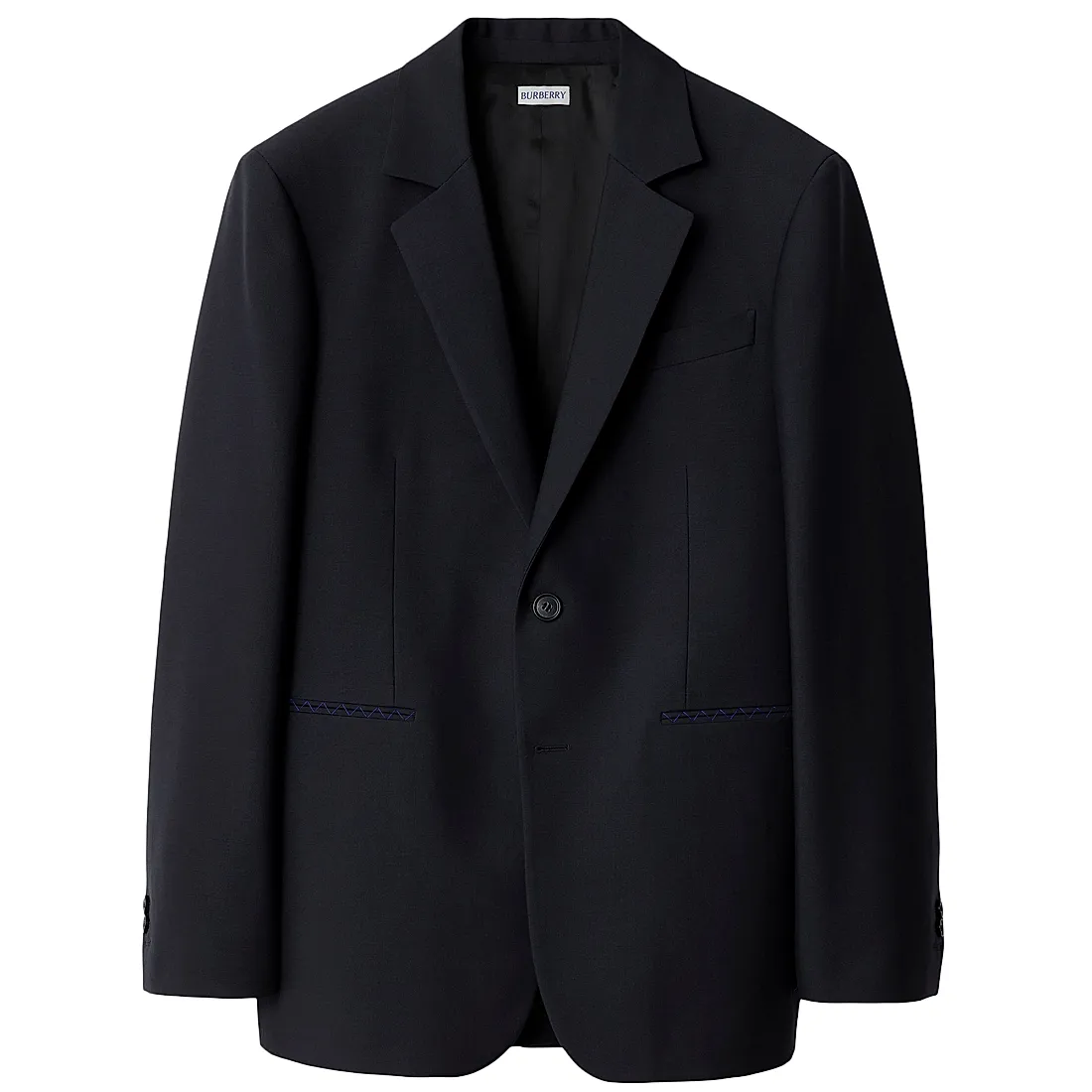 Burberry Tailored Wool Twill Jacket