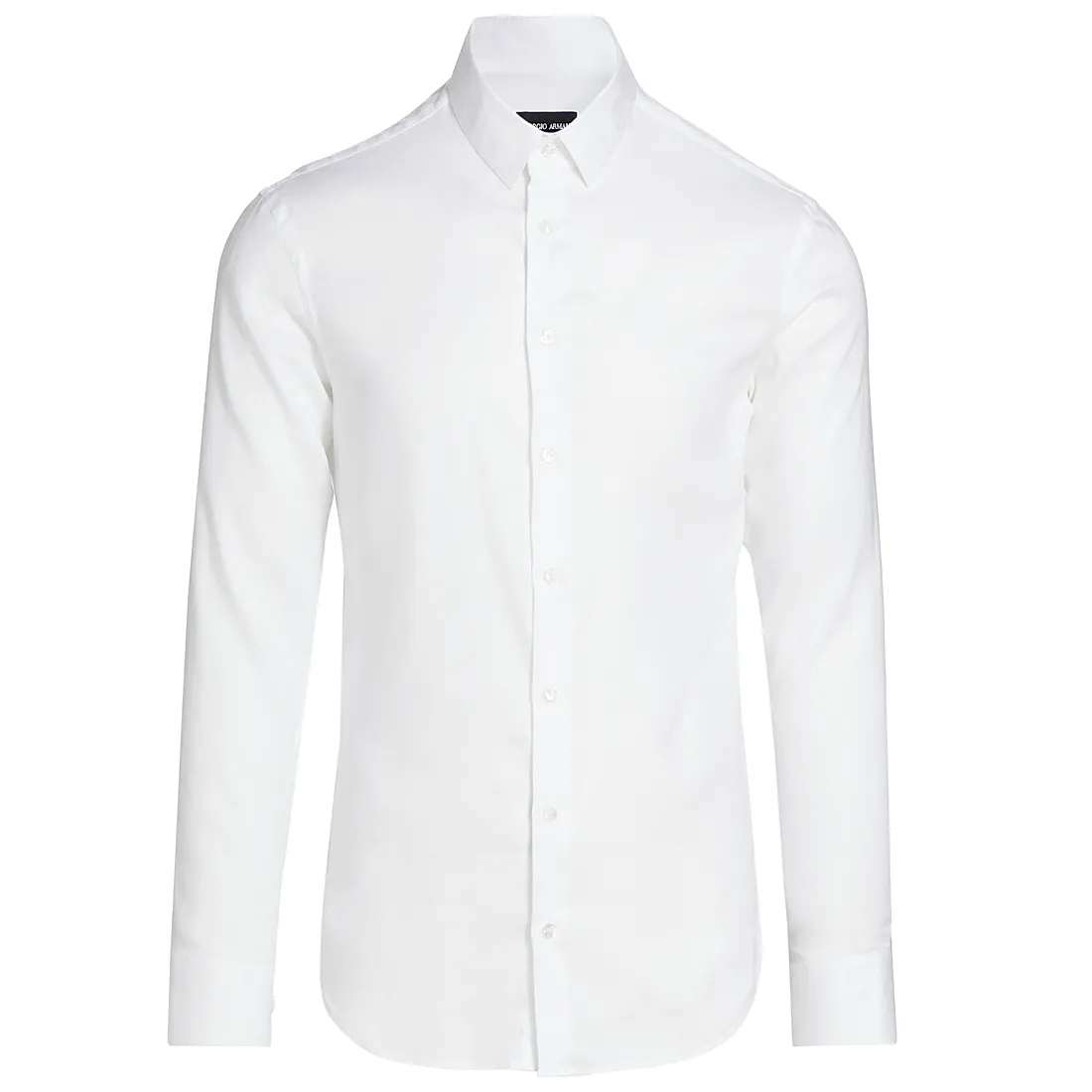 Giorgio Armani Solid Front-Button Shirt