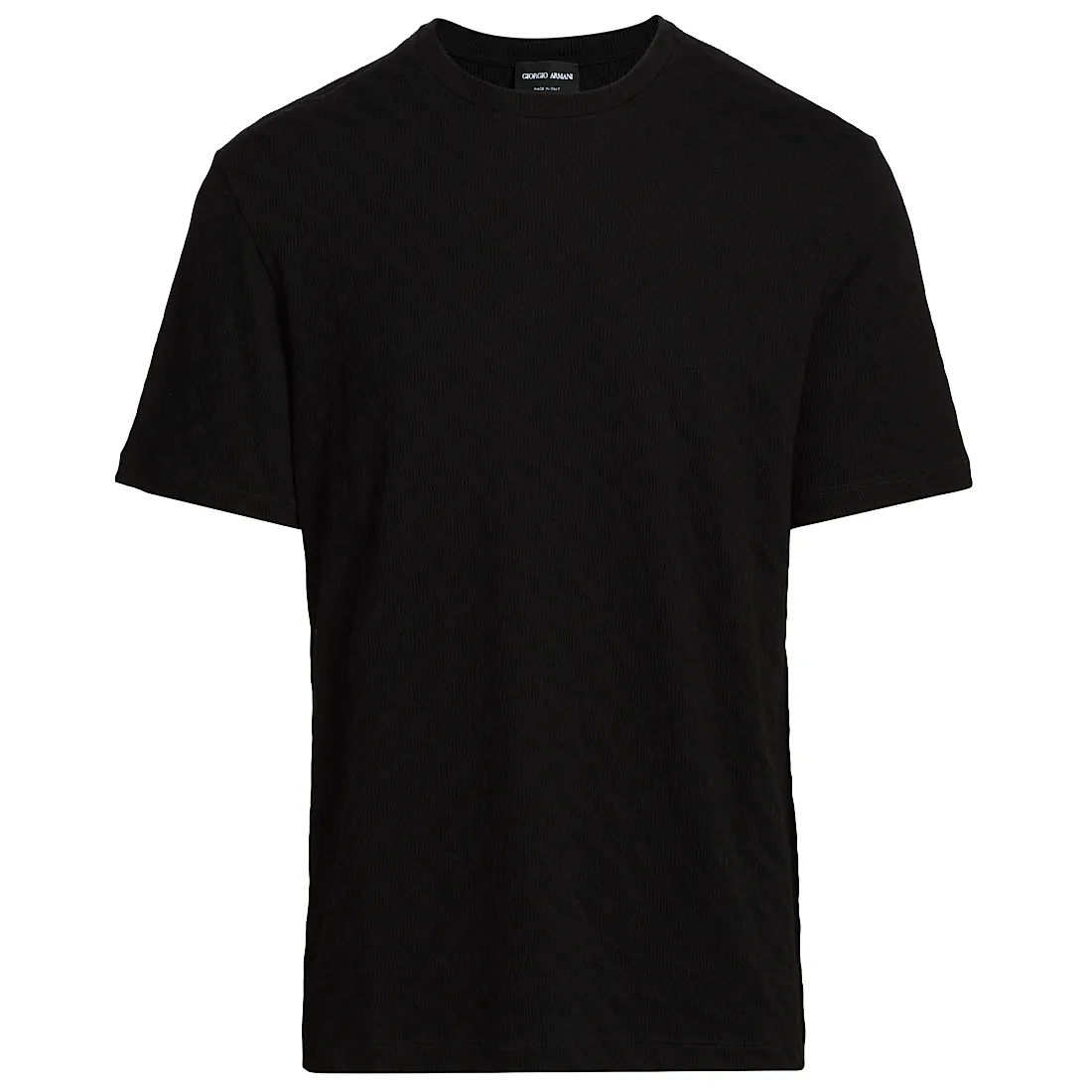 Giorgio Armani Textured Solid T-Shirt