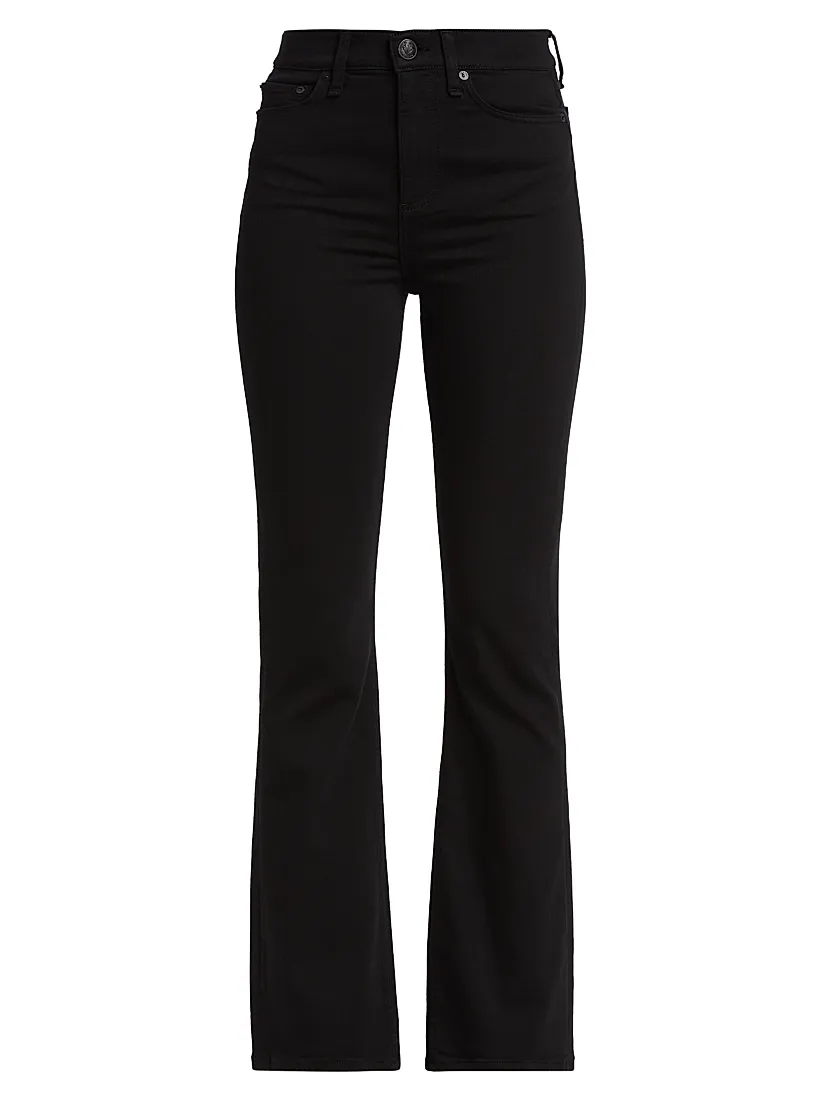Rag & Bone Flexi Peyton High-Rise Boot-Cut Jeans