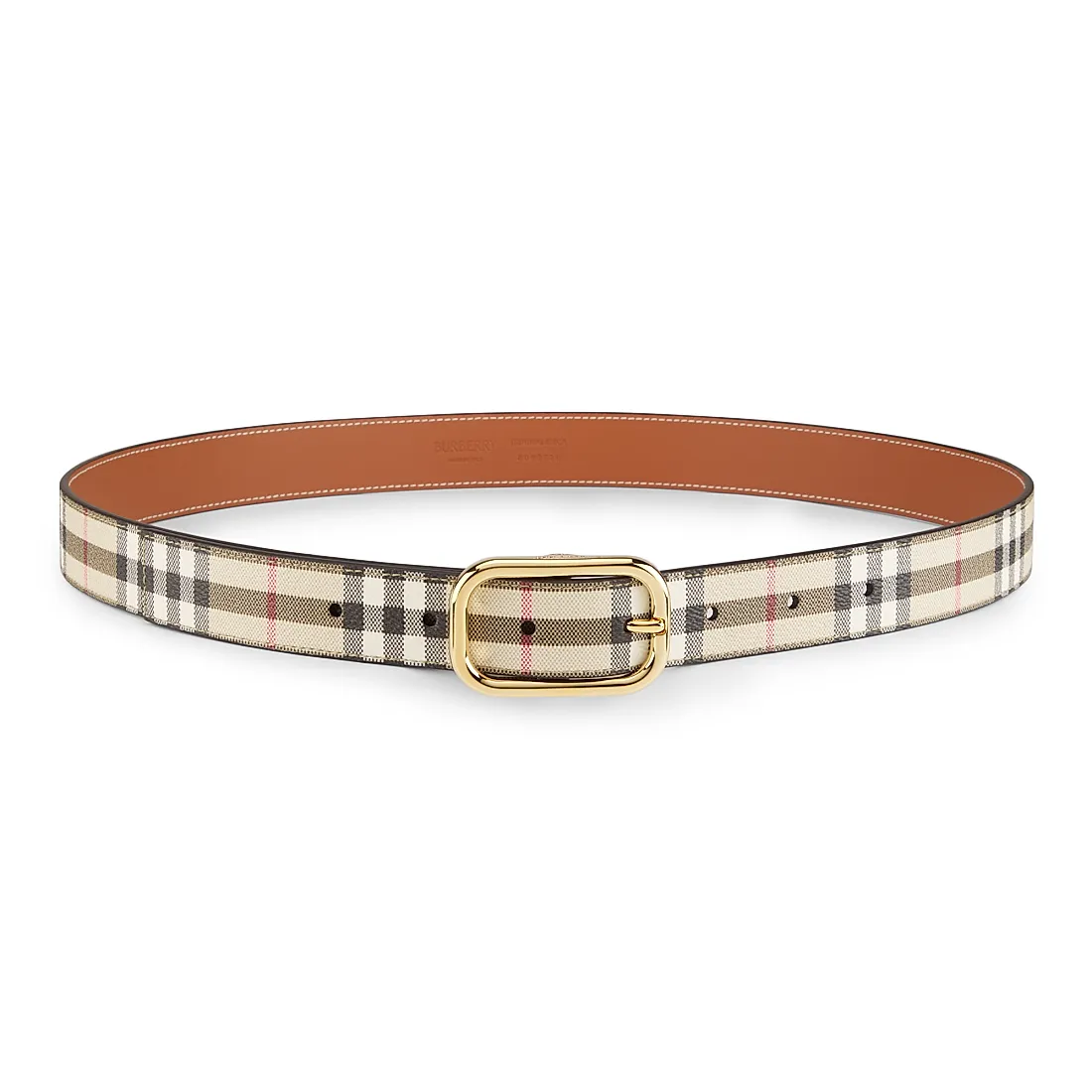 Burberry Archive Check Belt