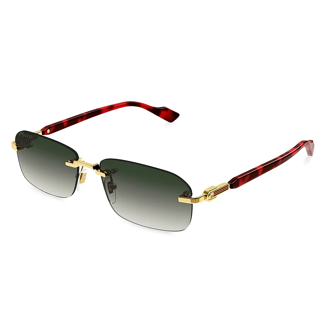 Gucci 125th Street 56MM Rectangular Sunglasses