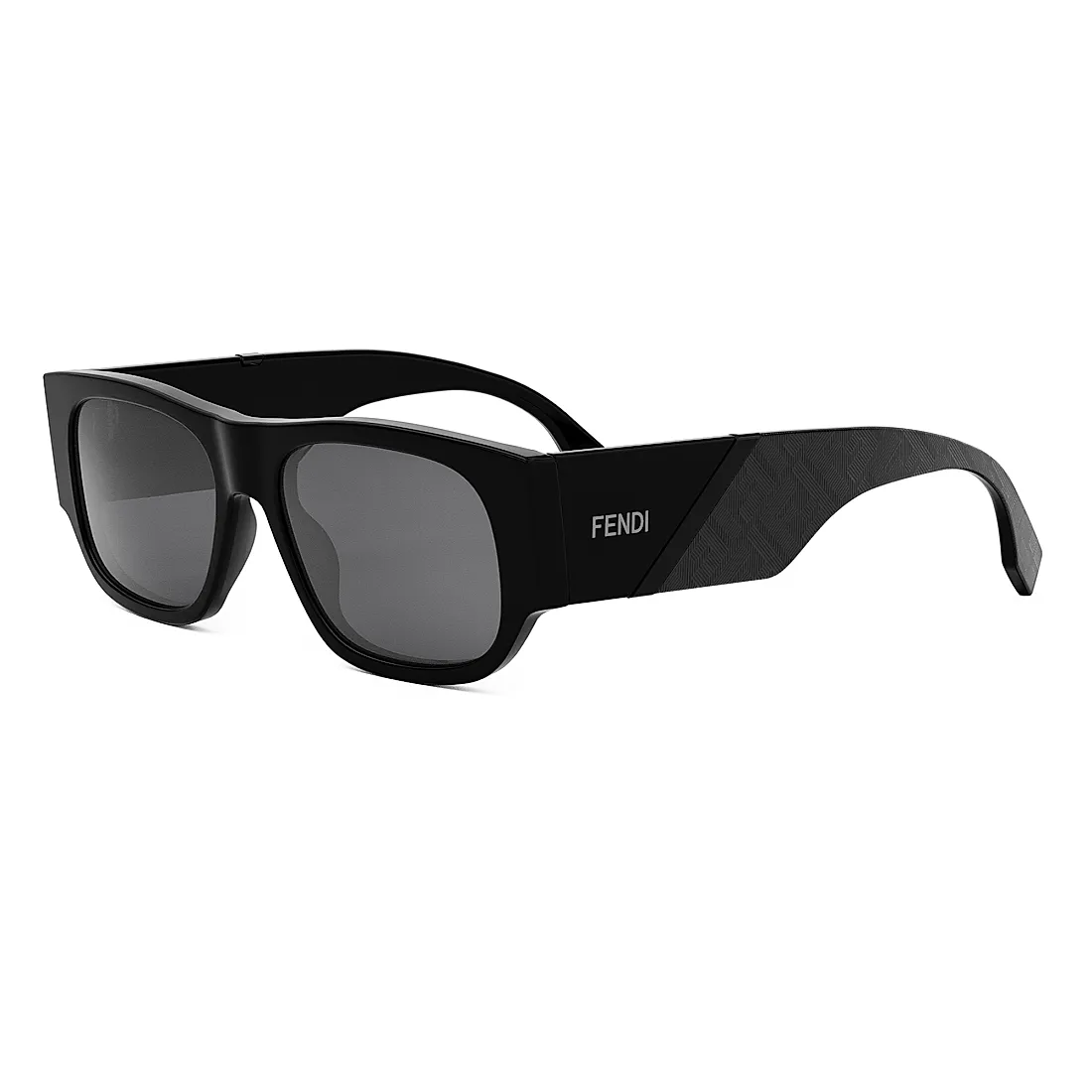 Fendi Diagonal 54MM Rectangular Sunglasses