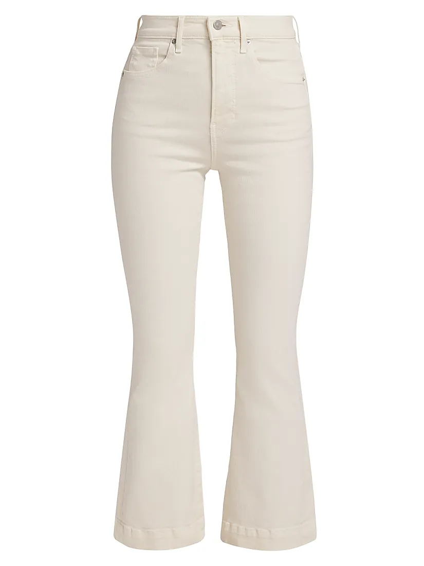 Veronica Beard Carson High-Rise Flared Jeans