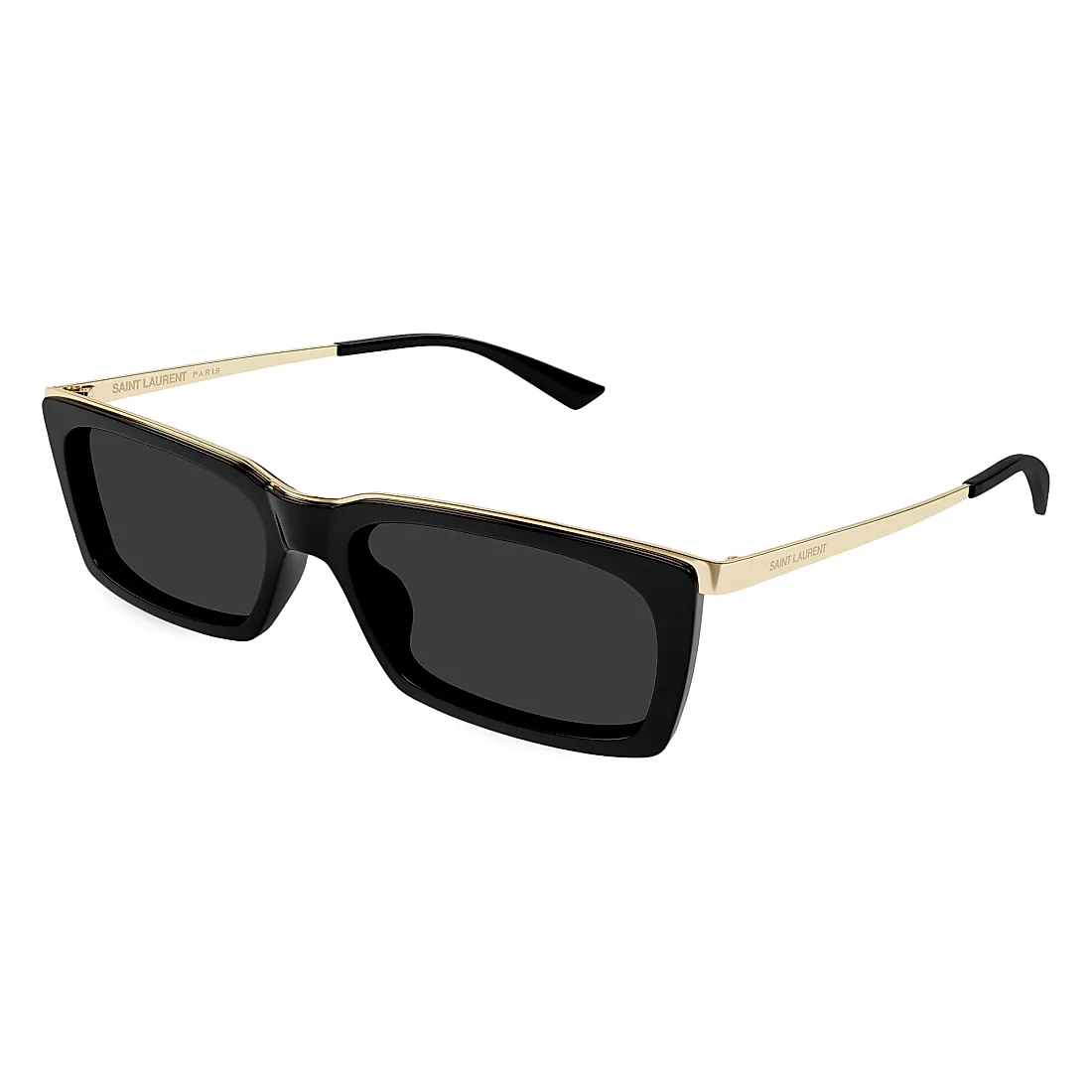 Saint Laurent 57MM Rectangular Metal Sunglasses