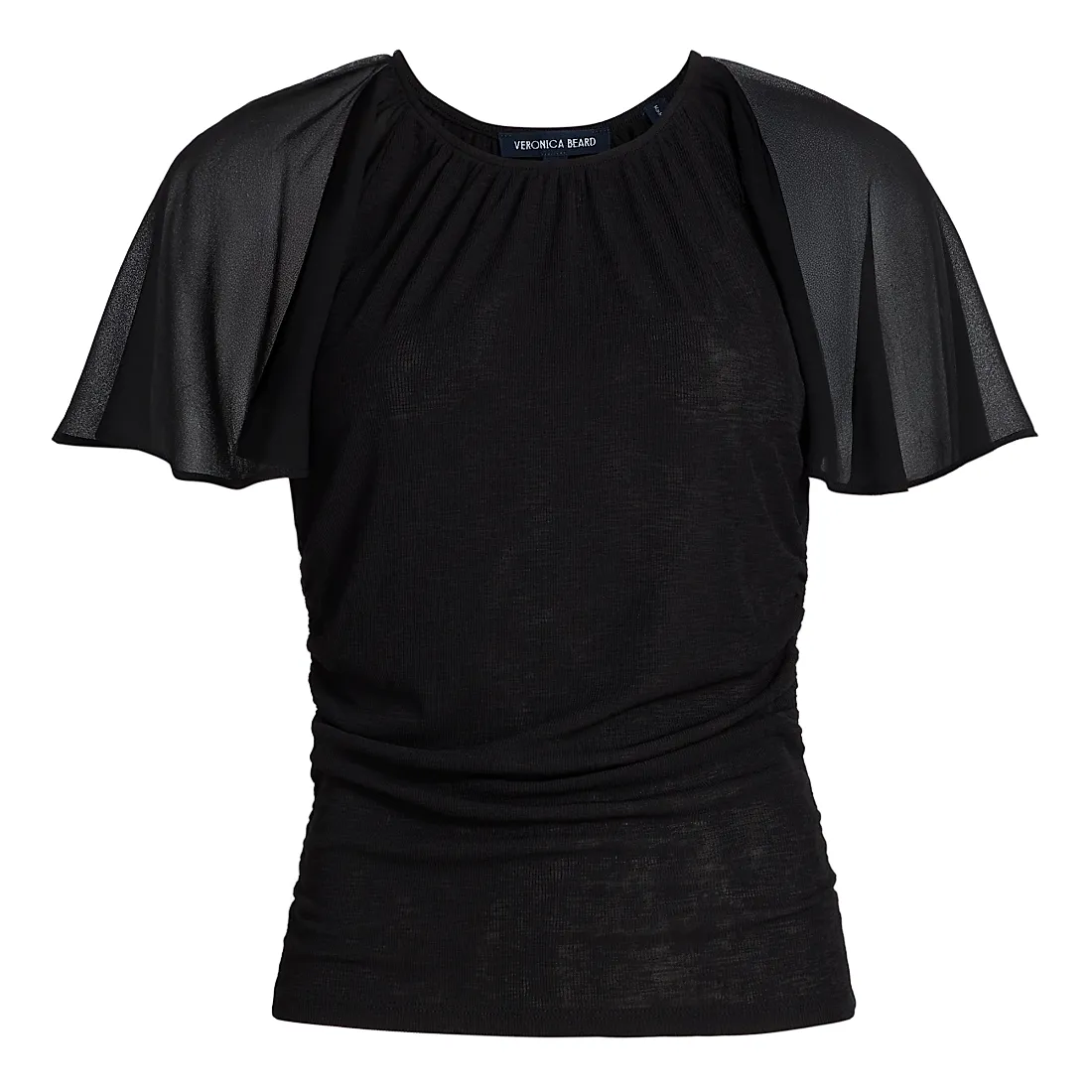 Veronica Beard Arisa Mixed Media Top
