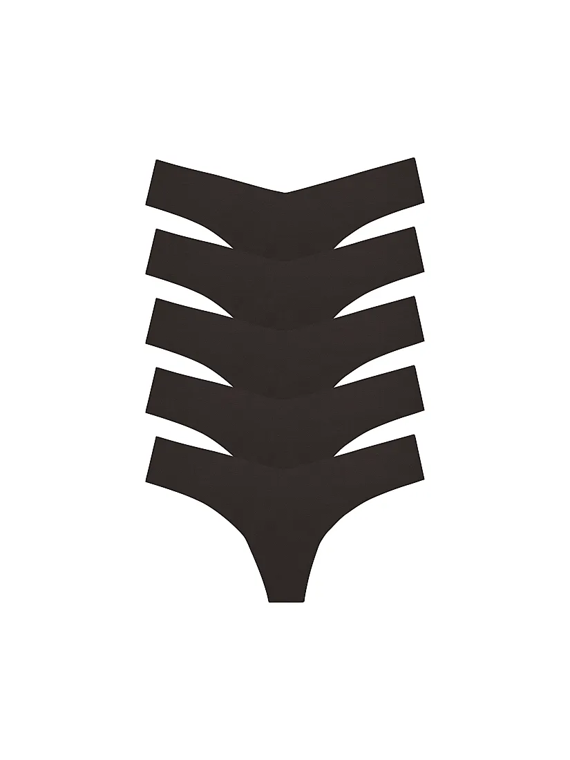 Commando Microfiber 5-Pack Thong Set