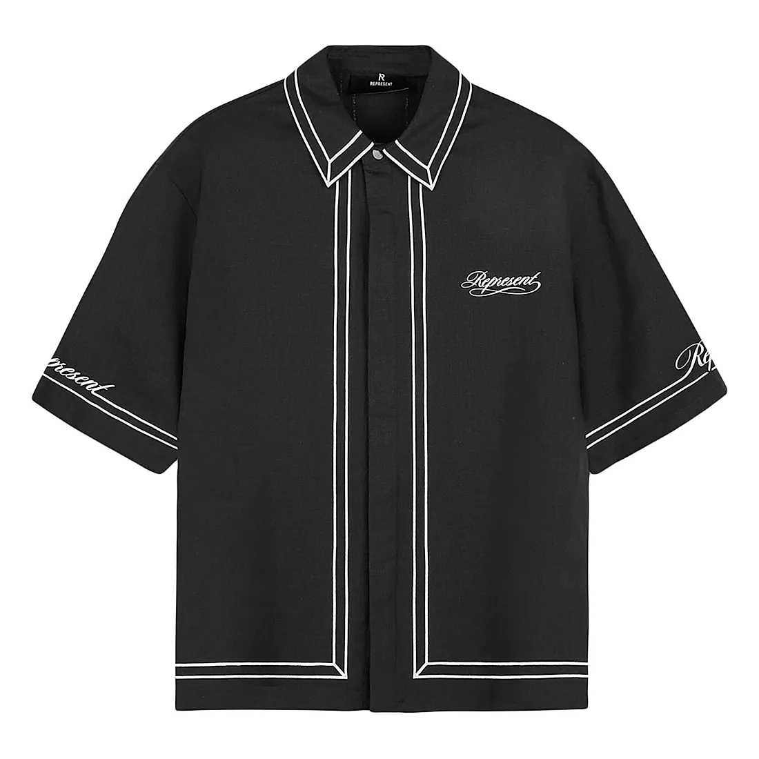 Represent Logo Border Shirt