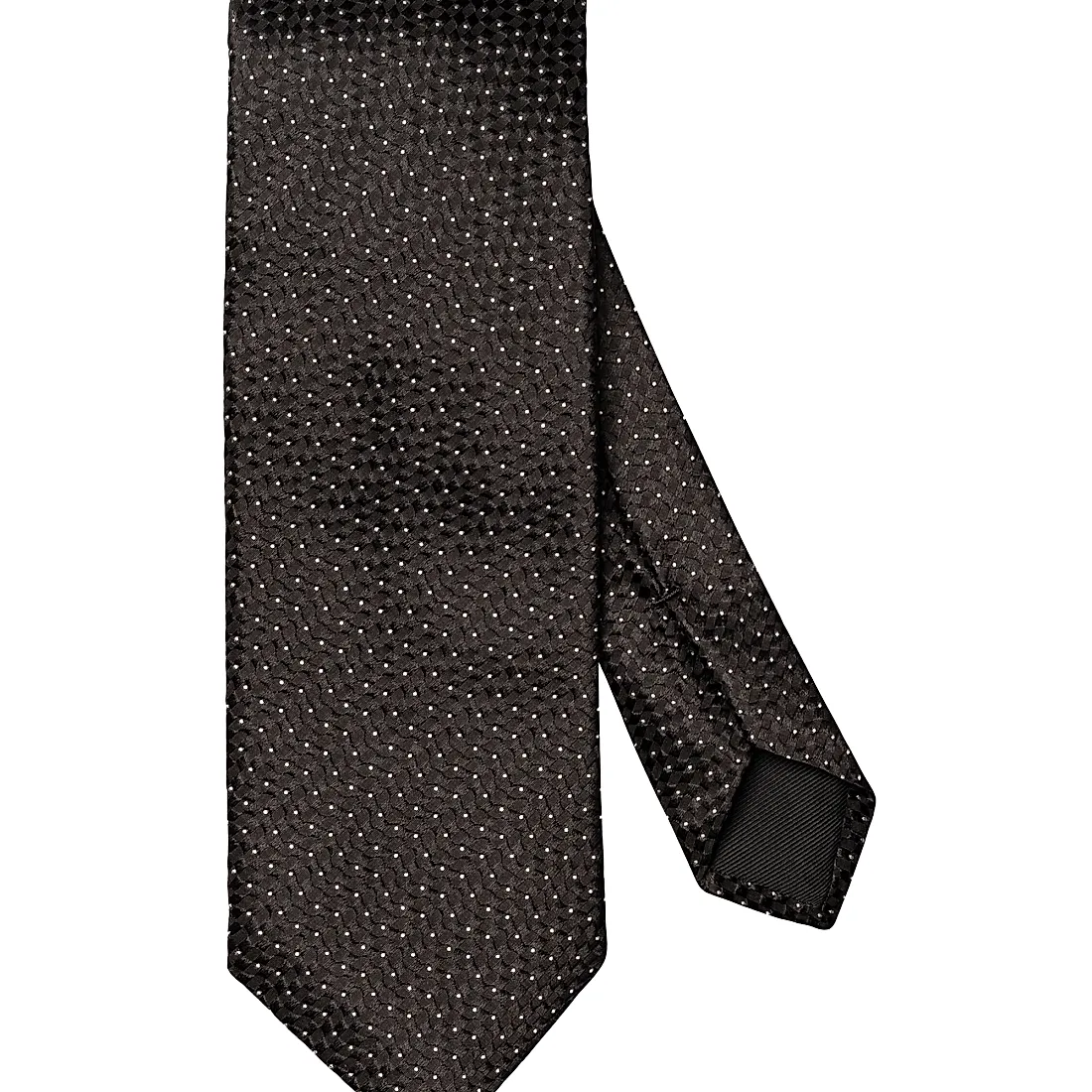 Eton Pin-Dot Silk Tie