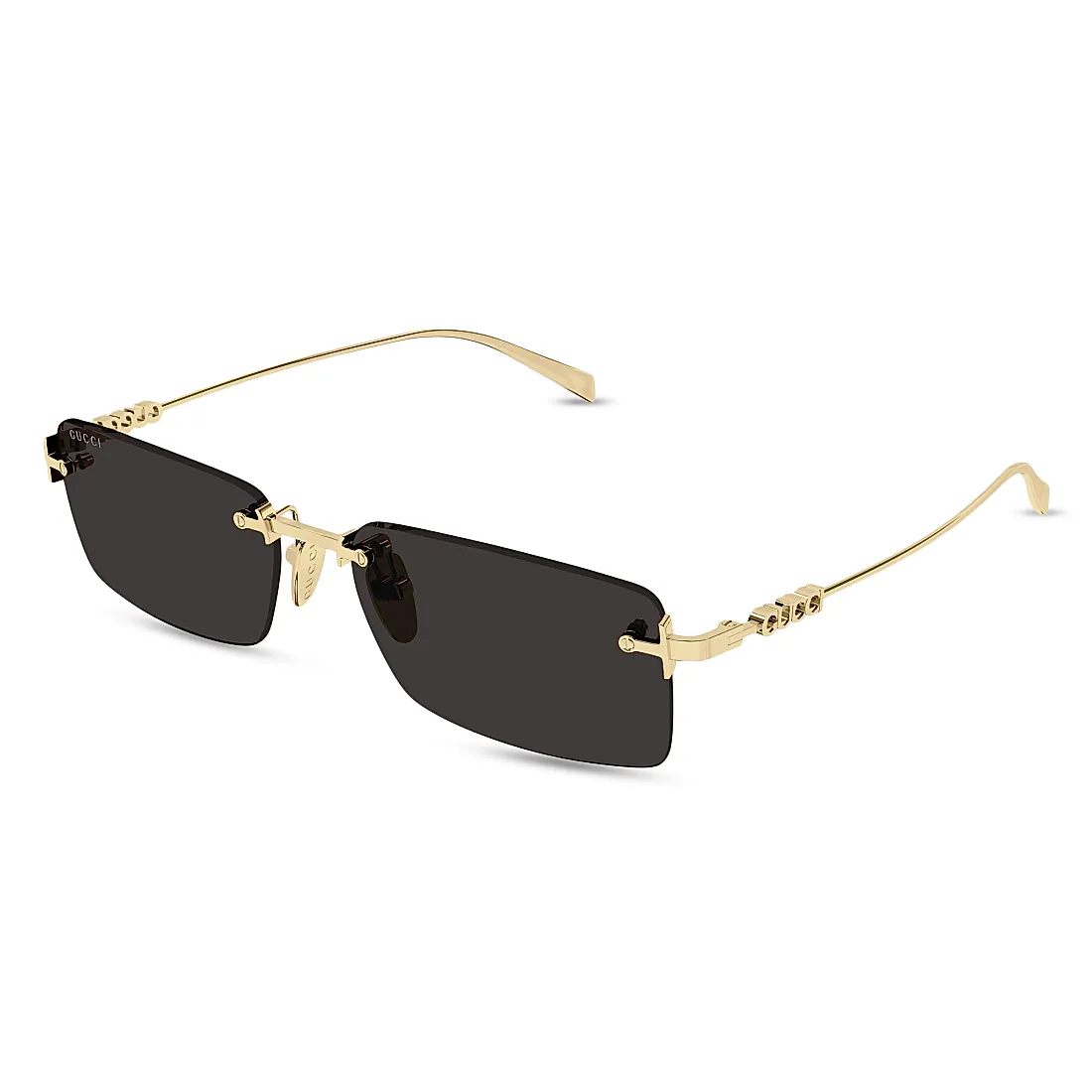 Gucci Block 56MM Rectangular Sunglasses