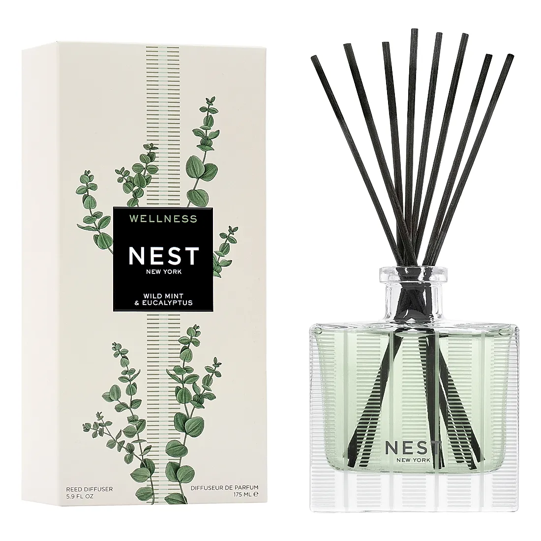 Nest New York Wild Mint & Eucalyptus Reed Diffuser