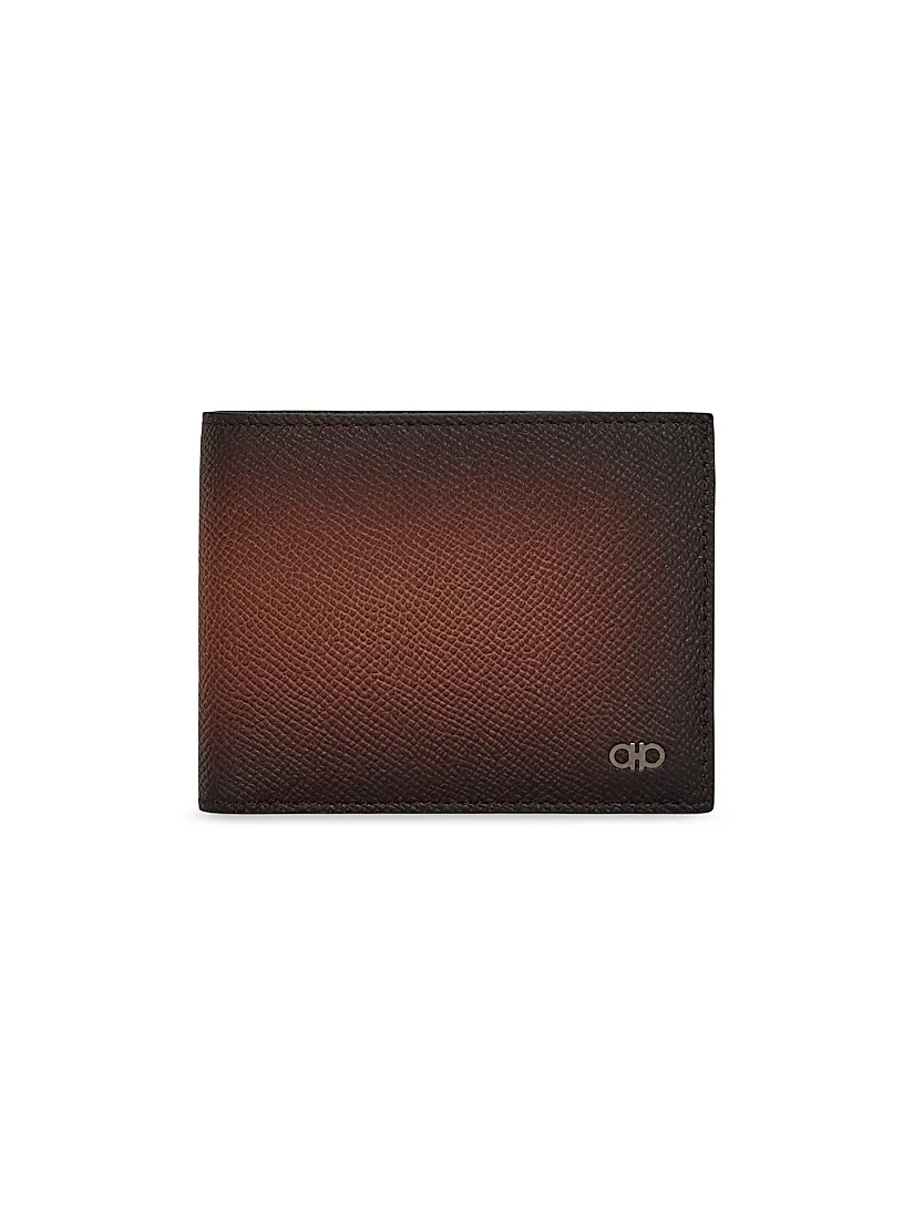 Ferragamo Gradient Leather Bifold Wallet