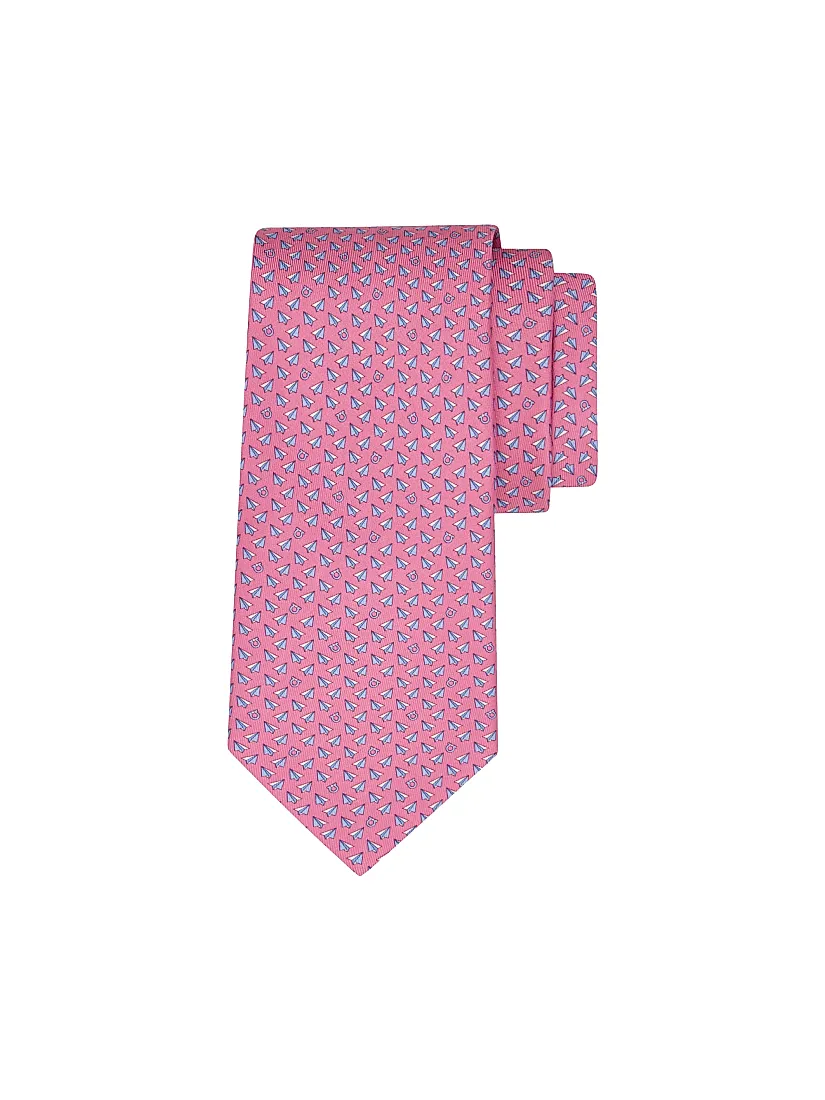 Ferragamo Bussola Silk Tie