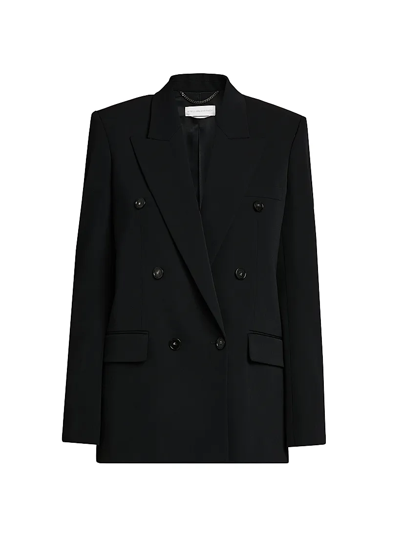 Stella Mccartney Double-Breasted Boyfriend Jacket