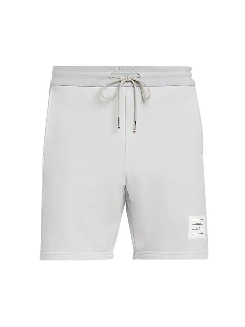 Thom Browne Engineered 4 Bar Loopback Jersey Sweat Shorts